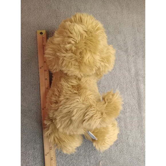 Eden Marc Brown Arthur Puppy Dog Plush Pal 12" Brown tan Red Collar 1996 Vintage - Picture 6 of 6